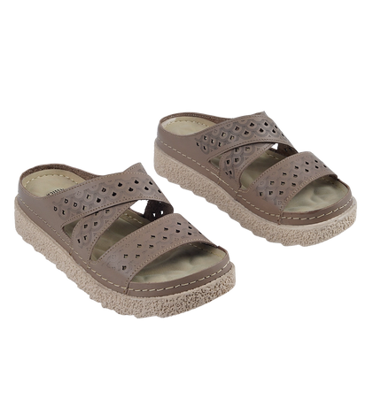 Z66 Women’s Genuine Leather Clogs – Comfortable Walking Shoes for Wide Feet