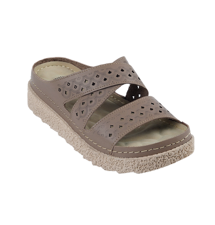 Z66 Women’s Genuine Leather Clogs – Comfortable Walking Shoes for Wide Feet