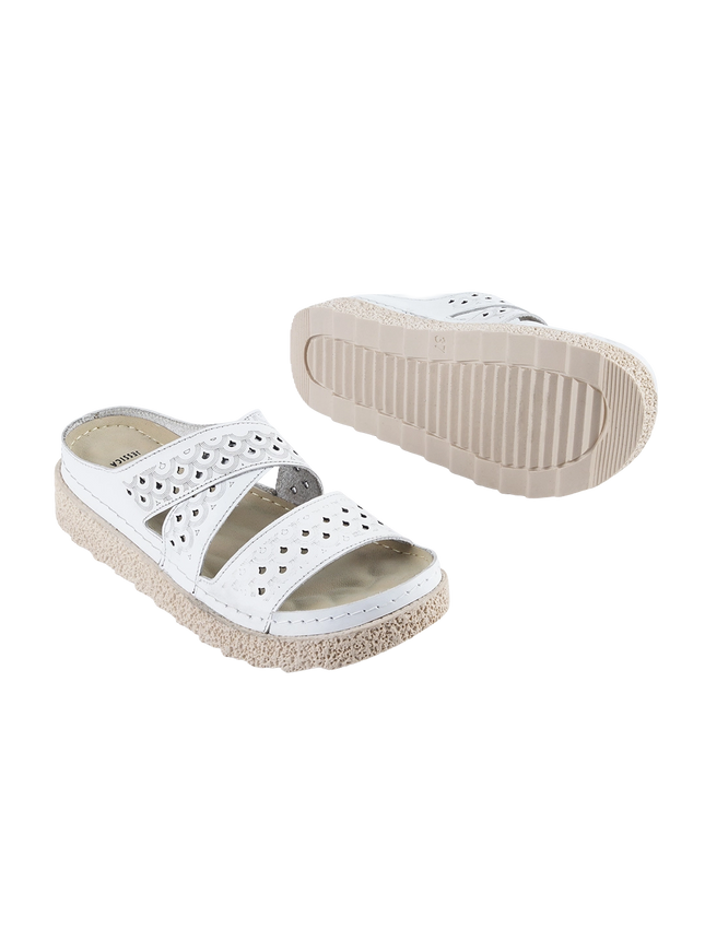 Z66 Women’s Genuine Leather Clogs – Comfortable Walking Shoes for Wide Feet