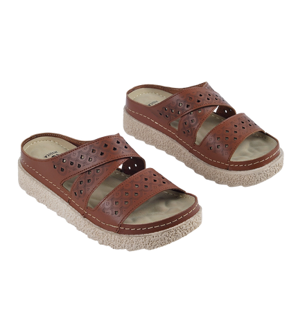 Z66 Women’s Genuine Leather Clogs – Comfortable Walking Shoes for Wide Feet