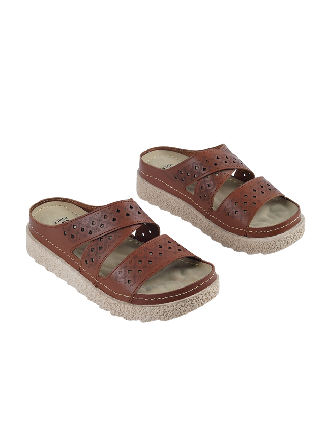 Z66 Women’s Genuine Leather Clogs – Comfortable Walking Shoes for Wide Feet
