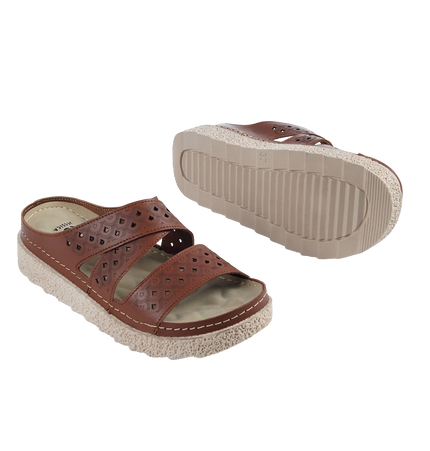 Z66 Women’s Genuine Leather Clogs – Comfortable Walking Shoes for Wide Feet
