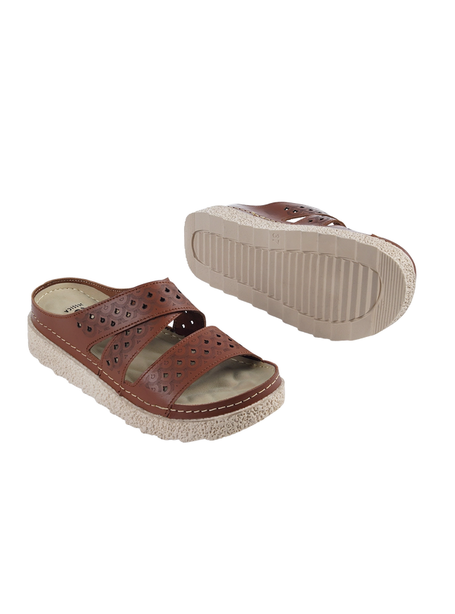 Z66 Women’s Genuine Leather Clogs – Comfortable Walking Shoes for Wide Feet