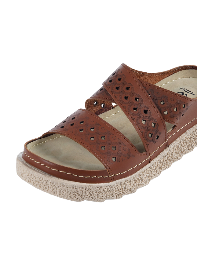 Z66 Women’s Genuine Leather Clogs – Comfortable Walking Shoes for Wide Feet