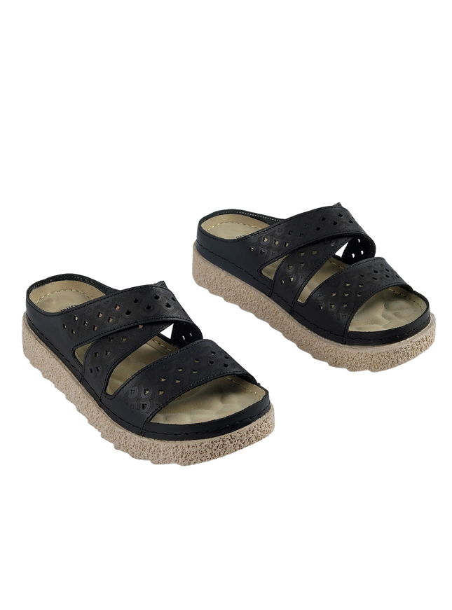 Z66 Women’s Genuine Leather Clogs – Comfortable Walking Shoes for Wide Feet