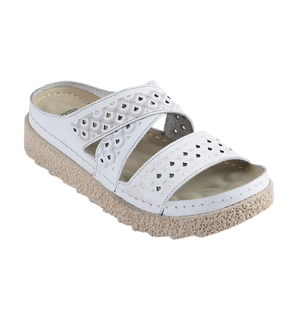 Z66 Women’s Genuine Leather Clogs – Comfortable Walking Shoes for Wide Feet