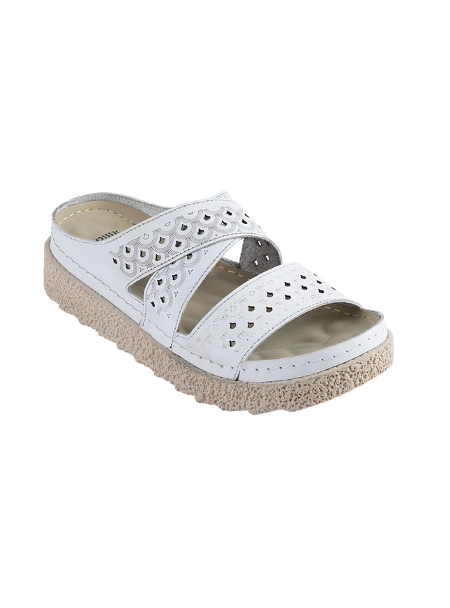 Z66 Women’s Genuine Leather Clogs – Comfortable Walking Shoes for Wide Feet