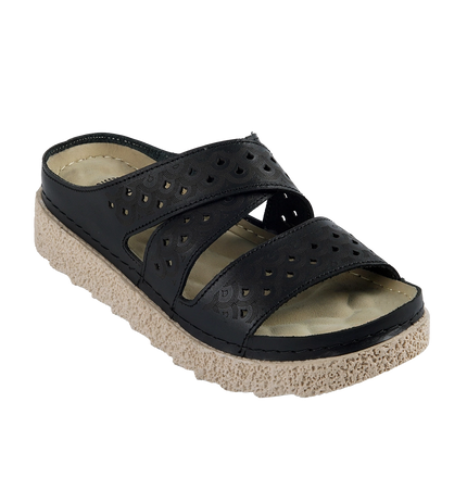 Z66 Women’s Genuine Leather Clogs – Comfortable Walking Shoes for Wide Feet