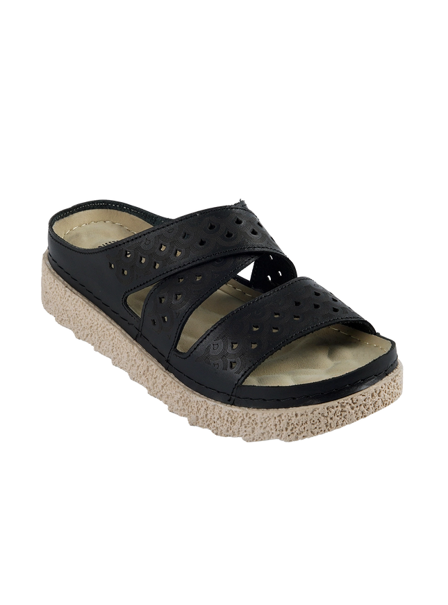 Z66 Women’s Genuine Leather Clogs – Comfortable Walking Shoes for Wide Feet