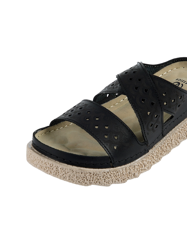 Z66 Women’s Genuine Leather Clogs – Comfortable Walking Shoes for Wide Feet
