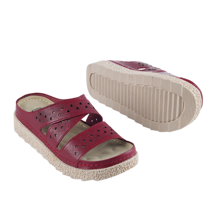 Z66 Women’s Genuine Leather Clogs – Comfortable Walking Shoes for Wide Feet