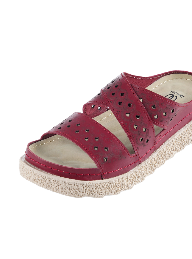 Z66 Women’s Genuine Leather Clogs – Comfortable Walking Shoes for Wide Feet