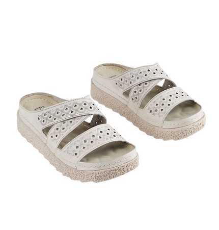 Z66 Women’s Genuine Leather Clogs – Comfortable Walking Shoes for Wide Feet