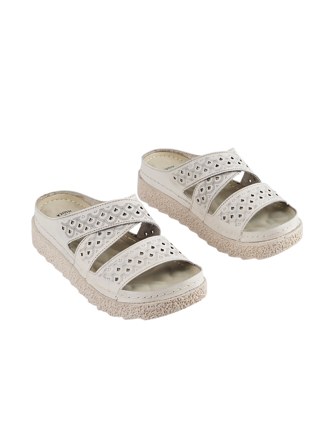 Z66 Women’s Genuine Leather Clogs – Comfortable Walking Shoes for Wide Feet
