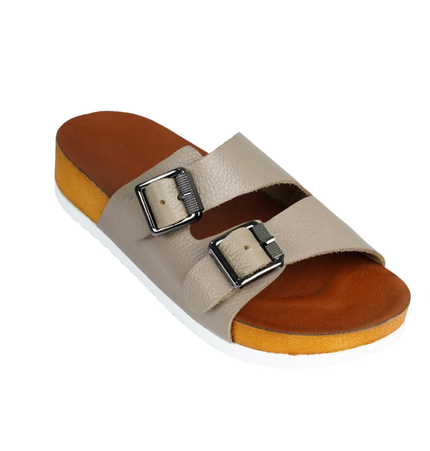 كود C81 سليبر من الجلد الطبيعي