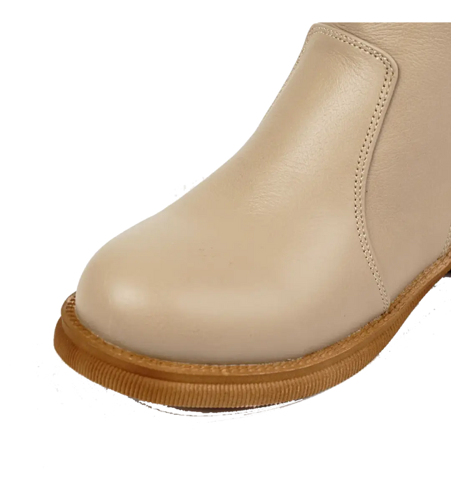 كود ٥٣٧ حذاء هاف بوت من الجلد الطبيعي