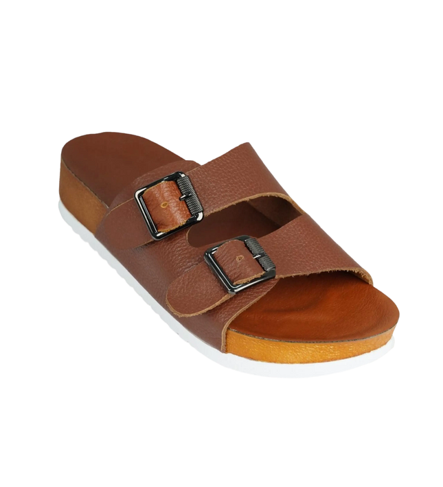 كود C81 سليبر من الجلد الطبيعي