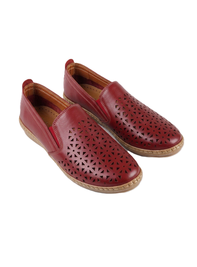 128 Women Genuine Leather Orthopedic Shoes – Comfortable Walking Shoes