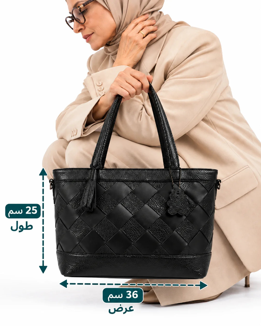Jessica M601 Women's Large Shoulder Bag – Premium Imported Leather Everyday Bag