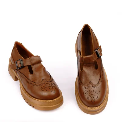 كود 2026 شوز حريمى جلد طبيعى - هافان  - جيسيكا