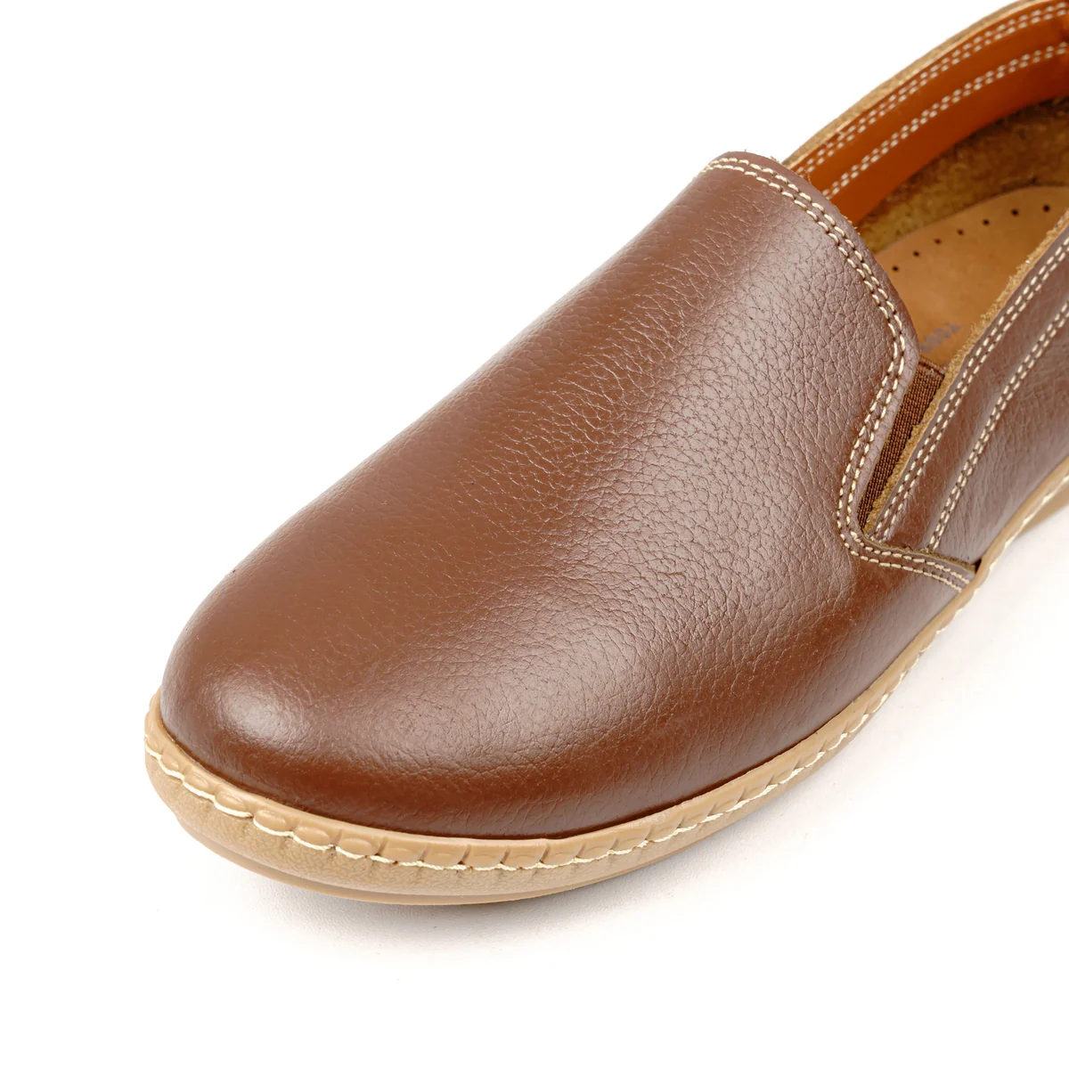 كود145 حذاء حريمى جلد طبيعى - بني - جيسيكا