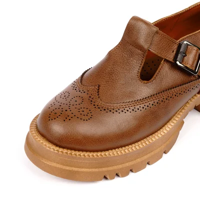 كود 2026 شوز حريمى جلد طبيعى - هافان  - جيسيكا