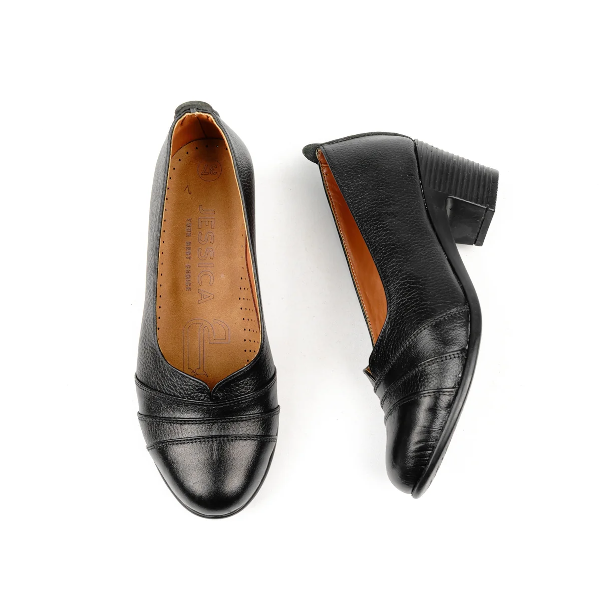 كود3025 شوز حريمى جلد طبيعى - جيسيكا