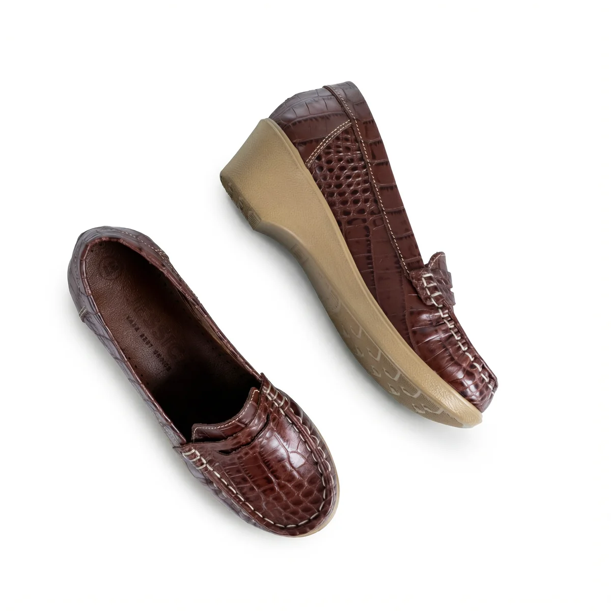 شوز بكعب كود L80 - بني - جيسيكا