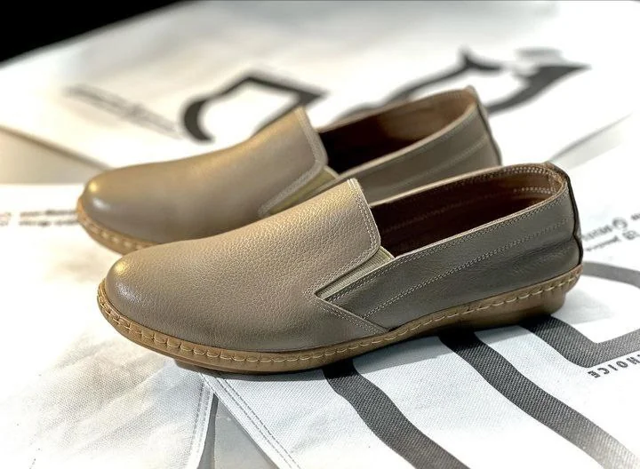 كود145 حذاء حريمى جلد طبيعى - صورة حقيقية - جيسيكا